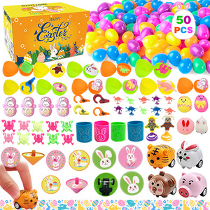 Juego de Juguetes de Huevos de Pascua 2026, 120 Piezas, Caja Sorpresa, Huevos de Pascua DIY para Niños, Juguetes en Cápsula, Regalo - Product Image 5