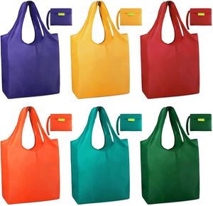 Bolsa de Compras Plegable Reutilizable Personalizada Yy995, Fabricada con Poliéster 190T Reciclado - Product Image 2