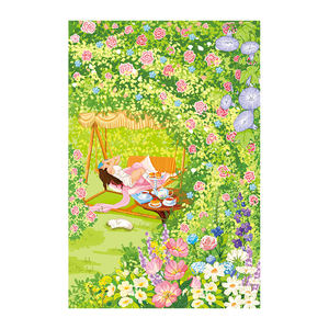 Puzzle personnalisé de 1000 pièces, jouet de dessin animé personnalisé pour adultes, fabriqué en bois, papier, plastique, matériaux EVA, image imprimée - Product Image 1