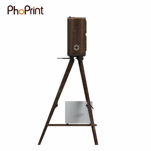 Robot Selfie <span class=keywords><strong>Purikura</strong></span> Machine Party Vintage de madera Dslr Photo Booth - Product Image 4