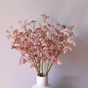 Hoa Gypsophila Paniculata Giả Màu Hồng Bụi M701 Hoa Nhân Tạo Hơi Thở Em Bé Để Sắp Xếp Đám Cưới Trang Trí Nền - Product Image 2
