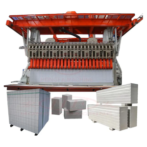 Isı yalıtımı için otomatik makine AAC beton blok yapma makinesi otoklavlanmış araeted beton aac blok tesisi - Product Image 1