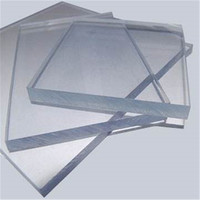 Plaque acrylique transparente écologique et recyclable, fabriquée à partir de PMMA vierge à 100 %, adaptée à l'impression UV et au moulage