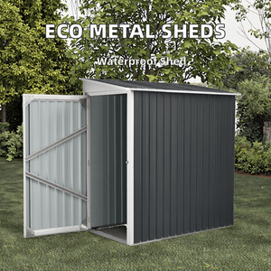 Caseta Metálica <span class=keywords><strong>para</strong></span> Exteriores de Alta Calidad y Ecológica con Techo a Dos Aguas, Fácil de Montar, <span class=keywords><strong>para</strong></span> Almacenamiento de Herramientas de Jardín - Product Image 3