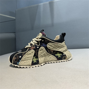 Zapatillas blancas de plataforma con tacón alto para mujer, estilo 2026, calzado deportivo casual con plataforma, mocasines bonitos y adorables de punta ancha. - Product Image 5