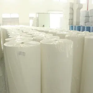 Papel de filtro de material viscose 100%, rolos de tecido não tecido de rayon