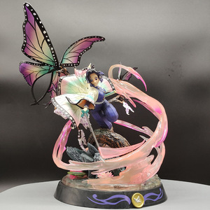 Caliente Anime figura juguetes 31cm Kochou <span class=keywords><strong>Shinobu</strong></span> figura de acción Kimetsu No Yaiba modelo muñeca Demon Slayer figura de acción Kochou <span class=keywords><strong>Shinobu</strong></span> - Product Image 6