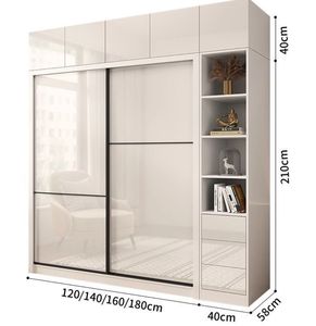 Mobili per camera da letto moderni di lusso in legno di Teak massello armadio armadio portaoggetti mobili per la casa vestiti organizzatore - Product Image 6