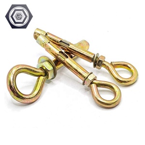 Boulon <span class=keywords><strong>d</strong></span>'expansion à œil en acier inoxydable électrogalvanisé de grade 12.9, serré à la main, avec <span class=keywords><strong>ancrage</strong></span> à manchon à œil fermé - Product Image 5