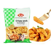 Baoyou Anjing Taizhou - Pequeños Bocadillos de Carne Crujiente de Pollo de 1 kg, Envasados, Calientes, Congelados Instantáneamente, Ingredientes Semielaborados para Hot Pot
