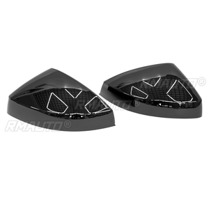 Coques de rétroviseurs, coque de rétroviseur noir brillant pour Audi A3 S3 8V RS3 2013 2014 2015 2016 2017 2018 2019 2PCS - Product Image 6