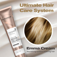 Teinture capillaire professionnelle de marque personnalisée pour salon, 100 ml, teinture permanente pour cheveux gris résistants, fini brillant, échantillon gratuit