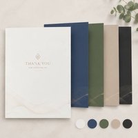 Carpetas de Presentación de Papel Personalizadas, con Laminado Mate de Terciopelo, Portadocumentos Elegantes para Fotografía de Estudio