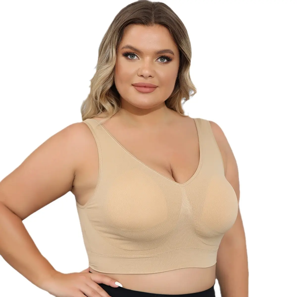 Vestido plus size para modelagem de corpo, com costura, sem costura, para peito, colete modelador de corpo, para mulheres, novidade imperdível