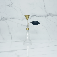Flacon de parfum personnalisable avec souffleur à bulbe, diffuseur d'arômes haut de gamme pour échantillonnage professionnel