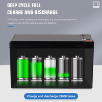 Baterai Lithium Ion Phosphate LiFePO4 12V 6Ah Kustom Neata