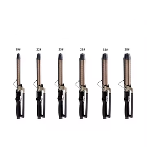 私人标签30秒加热钛卷发器电动马塞尔沙龙服务，带PTC加热器液晶温度显示器 - Product Image 6