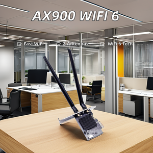 Fabricant professionnel <span class=keywords><strong>PCIE</strong></span> AX900 <span class=keywords><strong>WiFi</strong></span> <span class=keywords><strong>6</strong></span> Blue Tooth 5.3 carte réseau sans fil <span class=keywords><strong>PCIe</strong></span> pour adaptateur <span class=keywords><strong>WiFi</strong></span> PC de bureau - Product Image 3