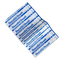 Bandes nasales certifiées CE 55x16 mm, couleur tan, extra-fortes, anti-ronflement, améliorant la respiration, pour la bouche droite