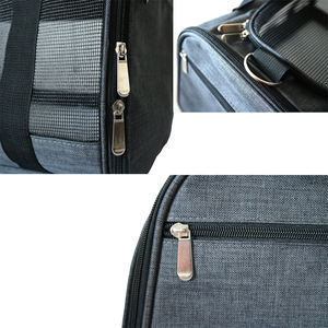 Yeni lüks büyük evcil hayvan taşıyıcı için büyük kedi orta köpek seyahat kabin taşıyıcı havayolu onaylı şeffaf katlanabilir - Product Image 4