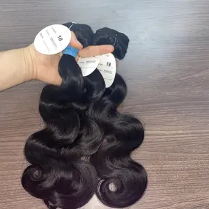 Wholesale Price Double Weft Virgin Remy Vietnamese Human Hair Extensions Sew In Hair Weft Weave Bundles supplier