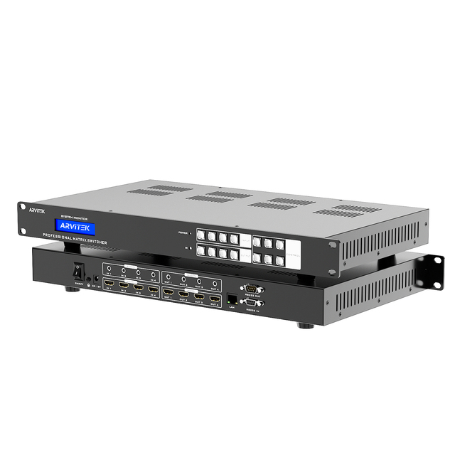 H8M44 H8M88 8K H D M I Matrix Switch 4x4