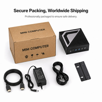 Mini PC Intel Core Ultra 125H 155H 185H para Negocios con RAM DDR5, SSD Dual PCIe 4.0, USB4, Windows, Linux, para Uso en Oficina