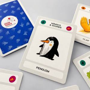 Juego de Cartas Educativo Ecológico y Duradero para Niños, con Sonidos de Gestos y Mimicarias, Tarjetas de Aprendizaje Interactivas para la Primera Infancia - Product Image 2