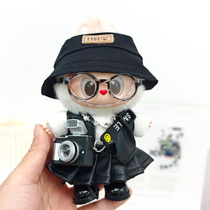 Labubu Soft Toy Doll Blind Box Accesorios Chaqueta de cuero de moda Pantalones y falda Set - Product Image 2