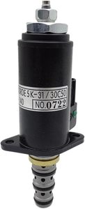KDRDE5K-31วาล์วโซลินอยด์24V/30C50-140-T สำหรับ SY225C-9 SY215C-9 SY235C-9 SK200-5 kobelco รถขุด SK260-8 SK210-8 - Product Image 5