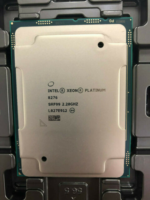 Brand New Xeon Platinum 8276 Processor 28 Core 2.20GHZ 39MB Cache TDP 165W Used for Server in Stock