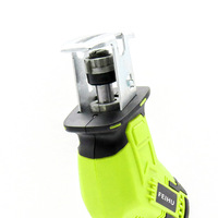 Scie sauteuse Flying Tiger FH-8521J 21V sans balais, lithium-ion, verte/noire, petite, portative pour extérieur, batterie incluse