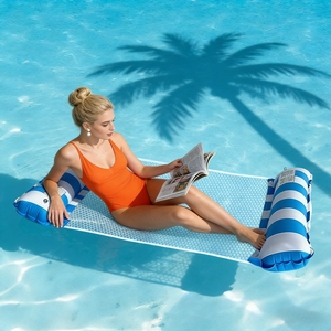 ห่วงยางเป่าลมสำหรับผู้ใหญ่ ขายดี ผลิตจาก PVC หนา สำหรับใช้เล่นน้ำกลางแจ้ง ลอยน้ำในสระว่ายน้ำ เพื่อความผ่อนคลาย - Product Image 5