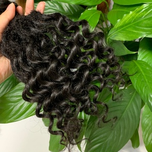 KAMA Prix de Gros Cheveux Humains Brésiliens Remy de Haute Qualité Ondulés Naturels Goddess Locs Extensions Bohèmes Africaines Lot de 20 Locs - Product Image 3