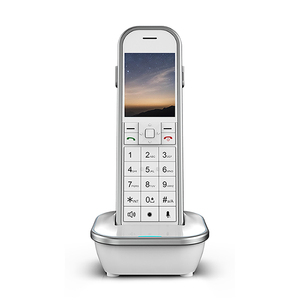 Teléfono móvil inalámbrico 4G Volte Tarjeta SIM Pantalla a color de 2,4 pulgadas Hogar Hotel Oficina Uso Llave de velocidad Asiento de carga Teléfono de escritorio básico - Product Image 2
