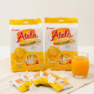 บริการ ODM OEM ขนมขบเคี้ยวกรอบ Libra Atela คอร์นแครกเกอร์ 228 กรัม ขนมอบกรอบบาง รสเค็มหวาน ไขมันต่ำ คาร์โบไฮเดรตต่ำ - Product Image 2