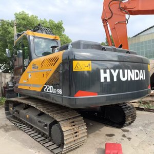 Excavatrice sur chenilles Hyundai 220 2023, moteur d'origine, pompe hydraulique, puissance ultra-forte, performances exceptionnelles - Product Image 2