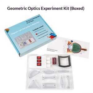 Magnetische aantrekkingskracht Fysische geometrische optica Experimentele set GX-5010 Box Ontdek breking Reflectie Licht Concave-convex - Product Image 5