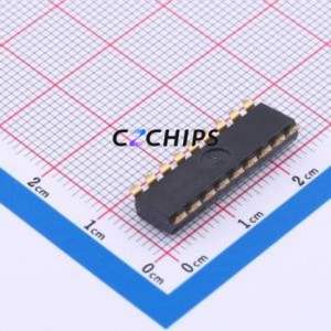 DSIC09LSGET DIP Switch SMD-18P,6x22.9mm Switch Flat Toggle, Raised Type Single Pole Single Throw 9-Bit Gull Wing Type - Product Image 2