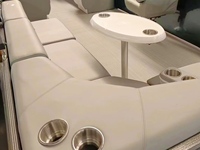 2025 luxe en aluminium personnalisé ponton bateau 20ft moteur hors-bord Europe approuvé famille divertissement loisirs canotage Yacht 10
