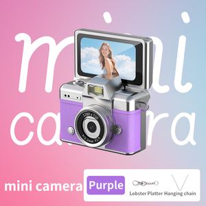 Cámara Digital CCD para Niños, Resistente y Ligera, 24MP, 1080P HD, <span class=keywords><strong>Pantalla</strong></span> Abatible, Grabación de Video en Ángulo de 90°, Recompensa para Jardín de Infancia, para Actividades al Aire Libre - Product Image 1