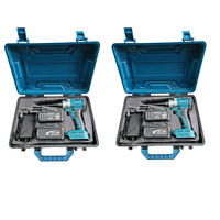 Pistolet à rivets électrique sans balais 21V au lithium-ion, entièrement automatique, rechargeable, de qualité industrielle, léger (2kg), pour métal et bois