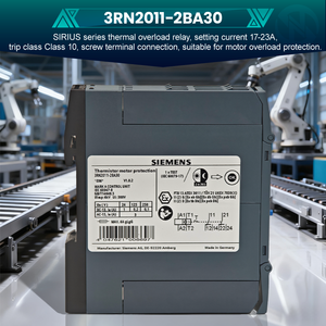 <span class=keywords><strong>Relais</strong></span> <span class=keywords><strong>de</strong></span> protection moteur Siemens 3RN2011-2BA30 neuf d'origine, 2 contacts, 24V AC/DC, borne à ressort, SIRIUS 3RN2, thermistance - Product Image 3