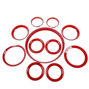 Plastic Material Stick On Type Interior Rings 11 Piece Parts For Mini Countryman R60 2010-2016