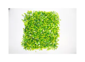 Personalizzato 3D giungla artificiale pannello di parete verticale giardino verde fiori di plastica personalizzato 3D artificiale giungla fiori di plastica