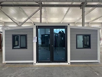Maison conteneur extensible de 20 pieds, installation rapide, maison conteneur pliable en kit, vente en gros, logement pour travailleurs