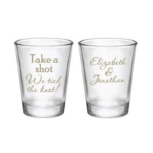 <span class=keywords><strong>Verres</strong></span> à shot personnalisés imprimés par sublimation pour mariage, sans minimum <span class=keywords><strong>de</strong></span> commande - Product Image 3
