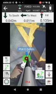 PILOTNAV Grüner Laser L30 <span class=keywords><strong>RTK</strong></span> GPS 50m Innen messung L30 AR <span class=keywords><strong>RTK</strong></span> GNSS DGPS GPS Differential Rover LASER AR Stake Out Empfänger - Product Image 4