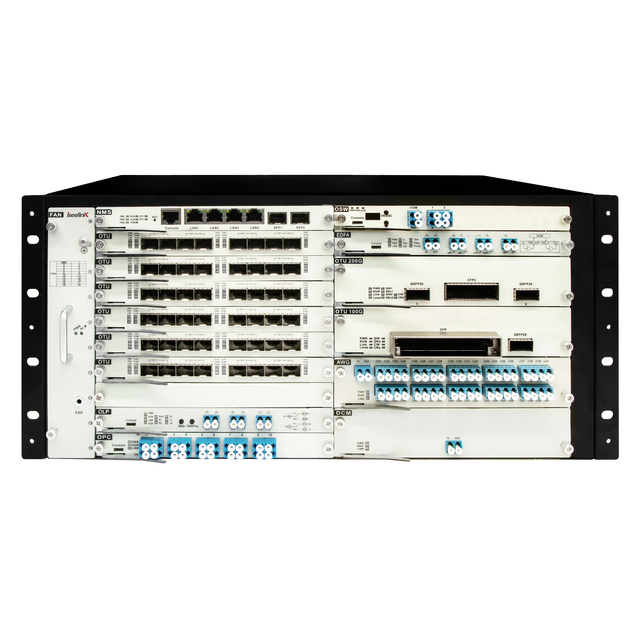 OSP3800-5U 20-Slot DWDM OTN Subrack Compatible Full Series OSP3800 Service Cards Support 3.2T+ Large Capacity Operator ISP DCI