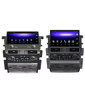 Krando Android 12.3inch 6G 128G Car Radio For Nissan Armada Patrol Royale SL Y62 QX80 QX56 Amanda 2011-2020 Multimedia Tablet